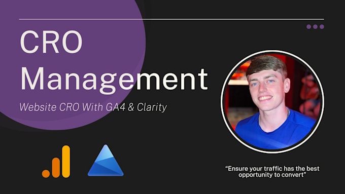 Gig Preview - Provide cro management for your website