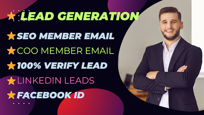 Gig Preview - Targeted b2b lead generation with verified emails and contact