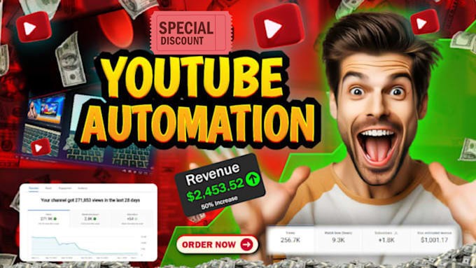 Gig Preview - Do youtube automation with high quality faceless videos and top 10 videos