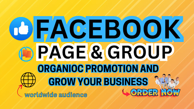 Gig Preview - Do grow your facebook business page organically