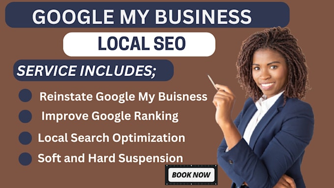 Gig Preview - Reinstate and fix suspended google my business profile