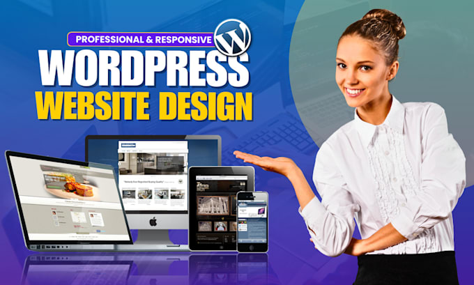 Gig Preview - Build wordpress business website