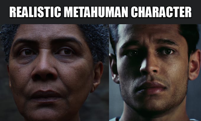 Gig Preview - Do realistic metahuman character unreal engine metahuman rigging for games