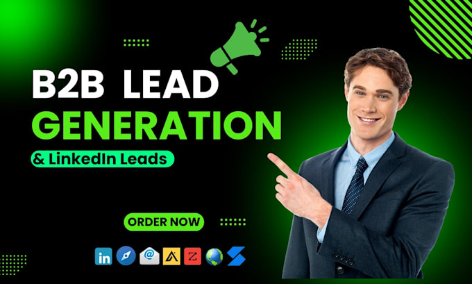 Gig Preview - B2b lead generation and targeted prospect list building