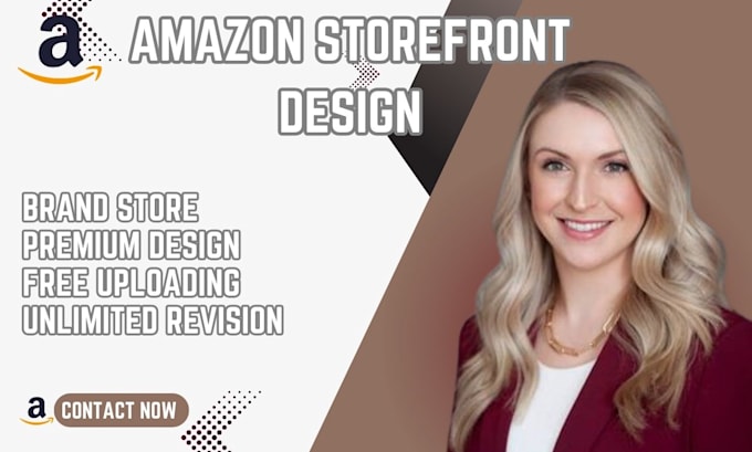 Gig Preview - Do a professional amazon storefront design  custom amazon brand store creation