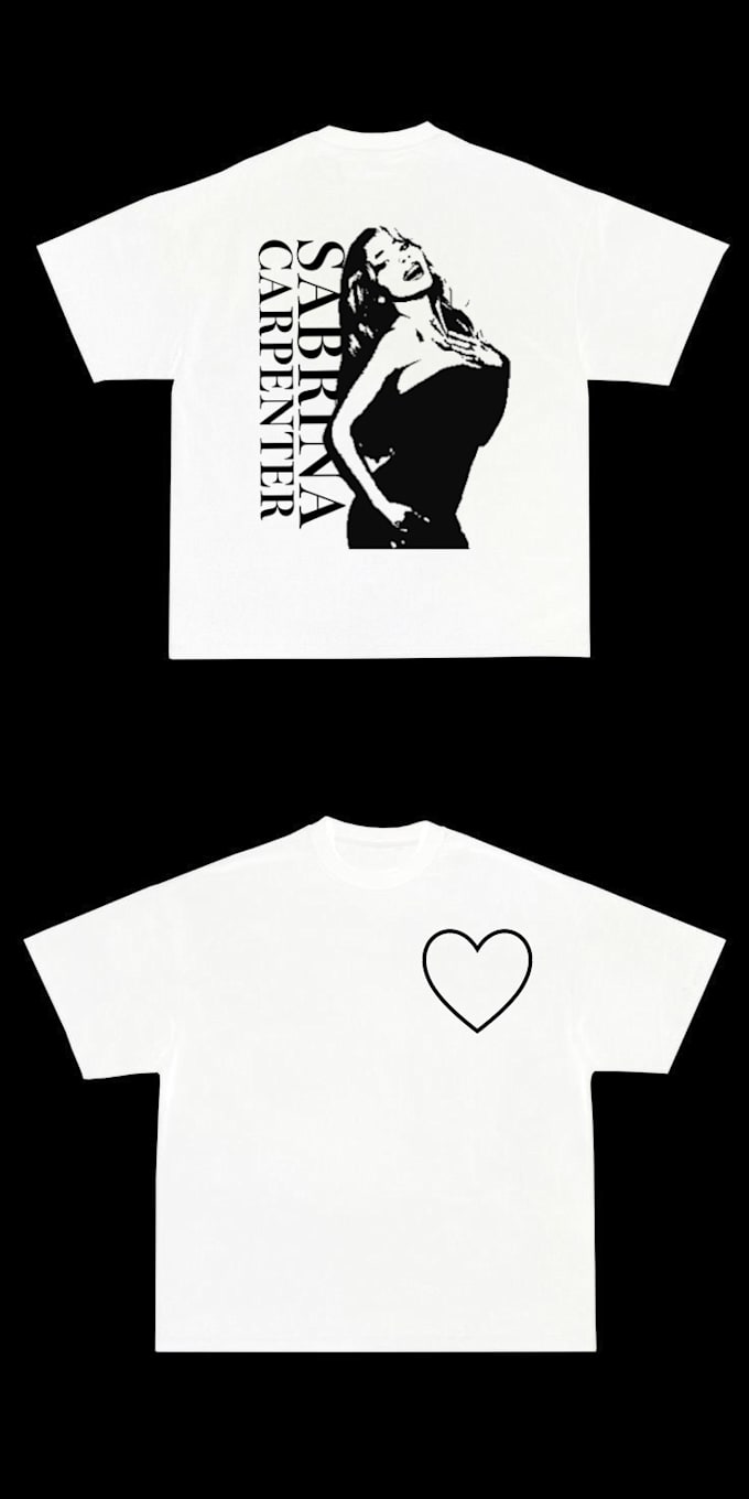 Gig Preview - Design a shirt of your favorite singers