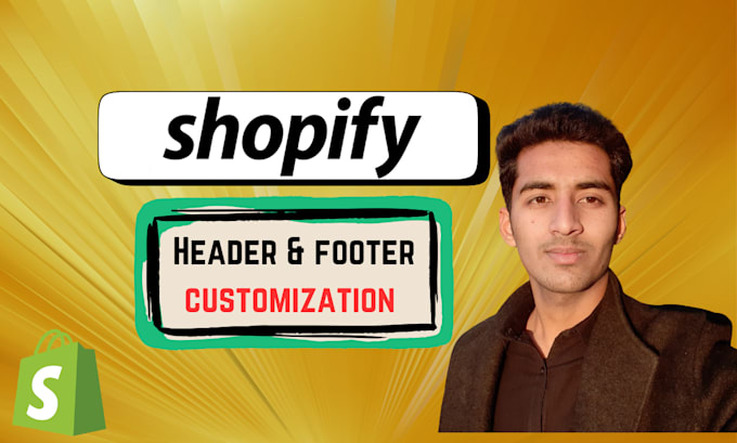 Gig Preview - Fix header, footer or redesign shopify store pages