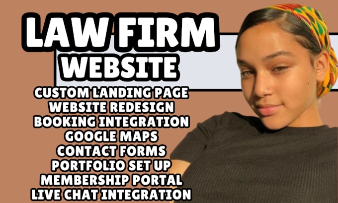 Gig Preview - Law firm website  attorney website legal practice website lawyer website