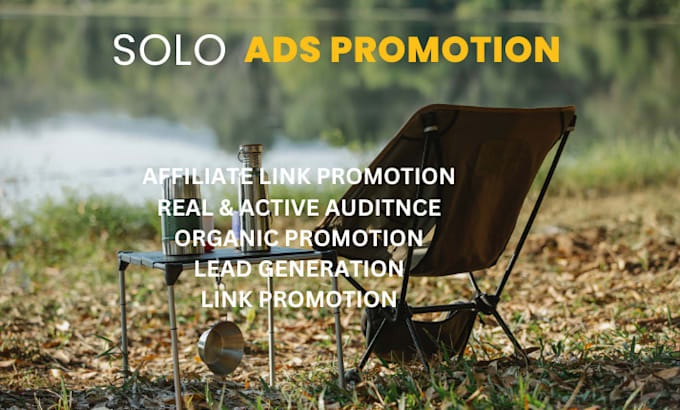 Gig Preview - Do solo ads campaign affiliate link promotion website promotion