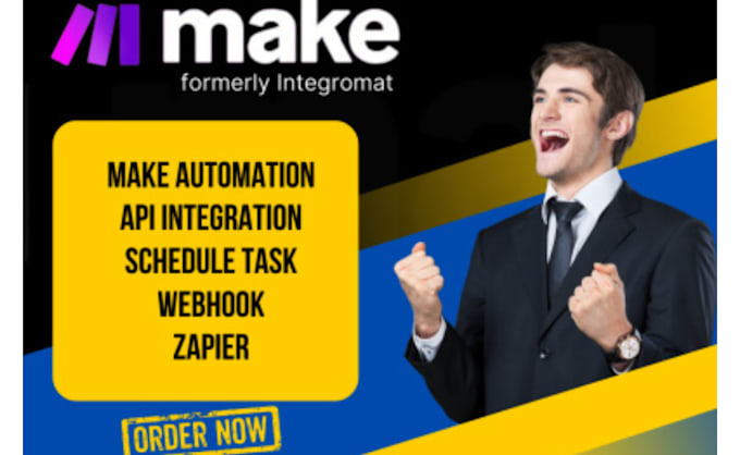 Gig Preview - Create make com automation make com make automation hubspot CRM kvcore airtable