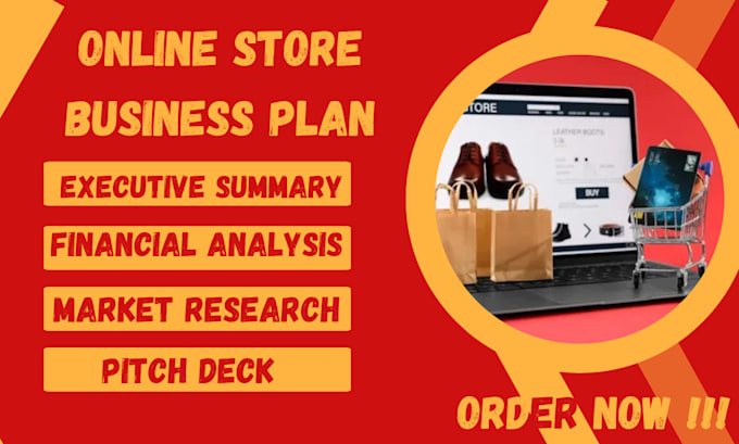 Bestseller - create an investor ready UK USA ca asia online store business plan