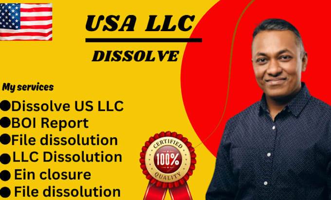 Bestseller - dissolve US llc or cancel corporation and close ein llc checklist