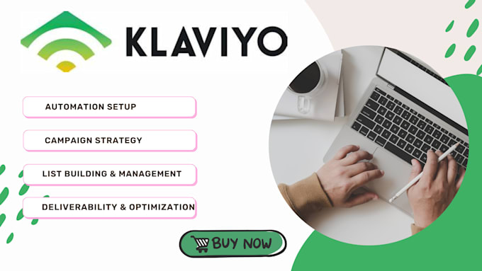 Gig Preview - Design klaviyo email marketing klaviyo flow manager klaviyo ecommerce klaviyo