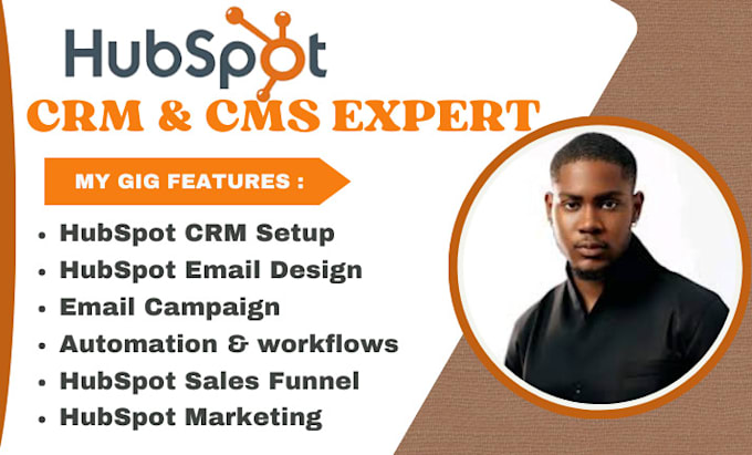 Gig Preview - Setup hubspot landing page, hubspot automation, hubspot workflows and marketing