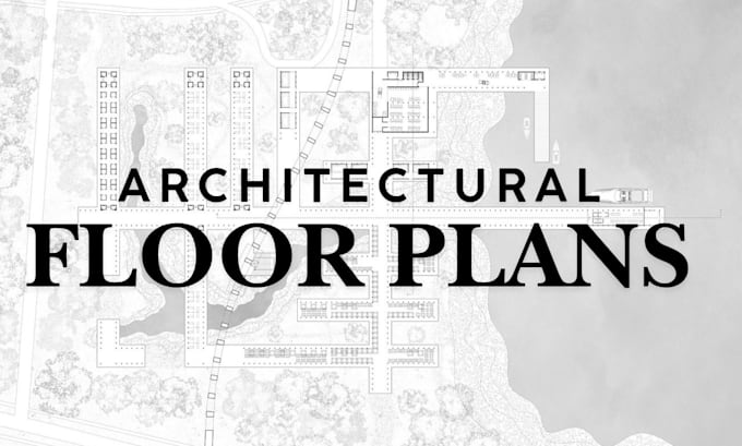 Gig Preview - Draft an architectural floor plan house plans in autocad 2d for building permit