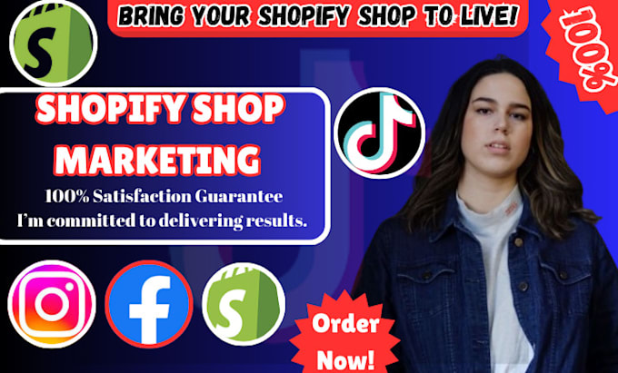 Gig Preview - Promote german shopify sale shopify marketing dropshiping to boost shopify sales