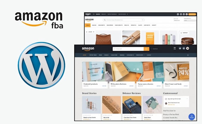 Gig Preview - Build amazon fba wholesale website and secure brand approval for top sales