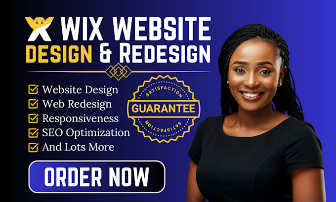 Gig Preview - Wix website redesign wix website design redesign wix website wix studio design