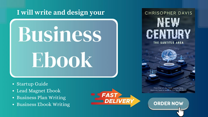 Gig Preview - Amazon kindle business book, amazon kdp business book ebook writer ghostwriter