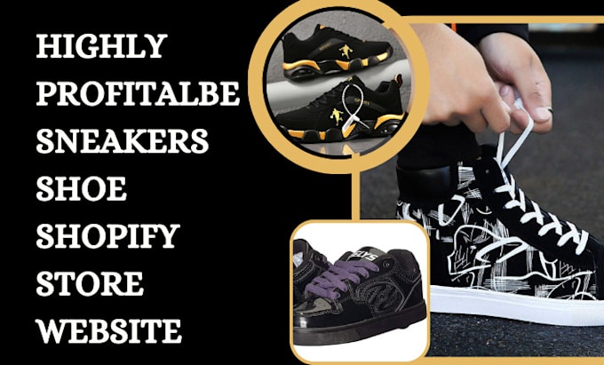 Bestseller - design profitable sneaker shopify website  shoe store sneaker store website