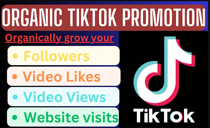 Gig Preview - Manage tiktok promotion and marketing for organic real follower growth