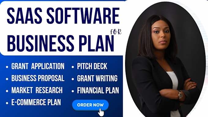 Gig Preview - Create a comprehensive saas business plan for your tech startup