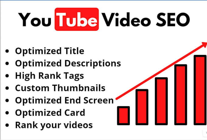 Bestseller - be your youtube video SEO expert for fast ranking