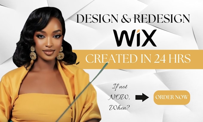 Gig Preview - Redesign wix website, design wix studio, wix business website, wix ecommerce