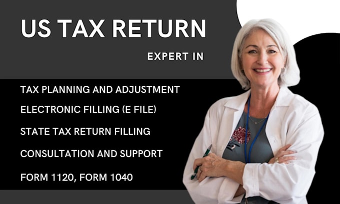 Gig Preview - Do efilling US tax return for business and individual 1120, 1040