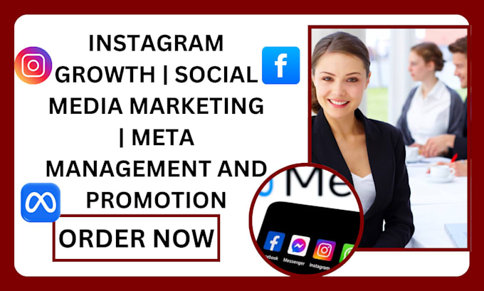 Gig Preview - Grow and manage your instagram social media marketing growth instagram promotion