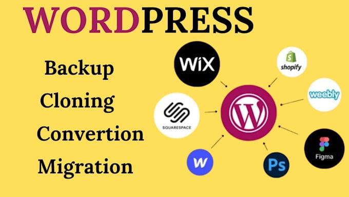 Bestseller - revamp clone migrate wix webflow joomla hostinger website to wordpress website