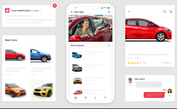 Gig Preview - Build car rental app, car booking app, taxibooking app, aution app