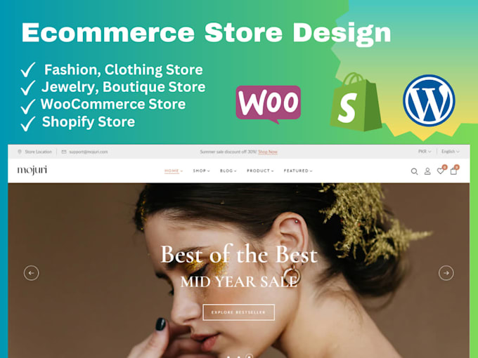 Bestseller - build shopify boutique store fashion boutique website shopify dropshipping store