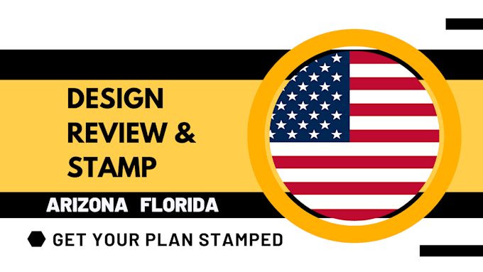 Gig Preview - Review stamp as licensed civil and structural engineer in florida and arizona