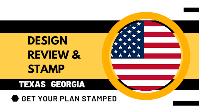 Gig Preview - Review stamp as licensed civil and structural engineer in texas and virginia