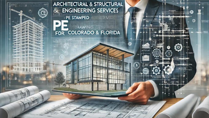 Gig Preview - Architectural drawing, structural design, colorado, florida, engineering stamp