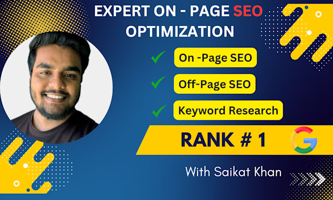 Gig Preview - Perform full on page SEO optimization