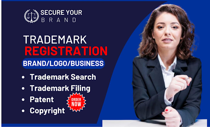 Gig Preview - Expertly do trademark registration USA, UK, eu or canada and search, renewal