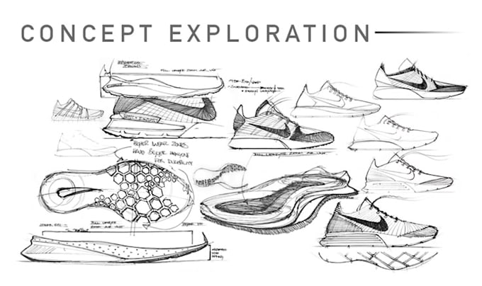 Gig Preview - Create footwear tech pack design to be send to global manufacturer for product d