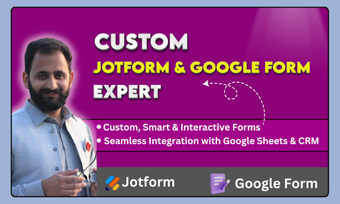 Gig Preview - Create responsive jotform or google form in 24 hours