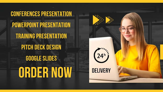 Gig Preview - Design a professional powerpoint presentation