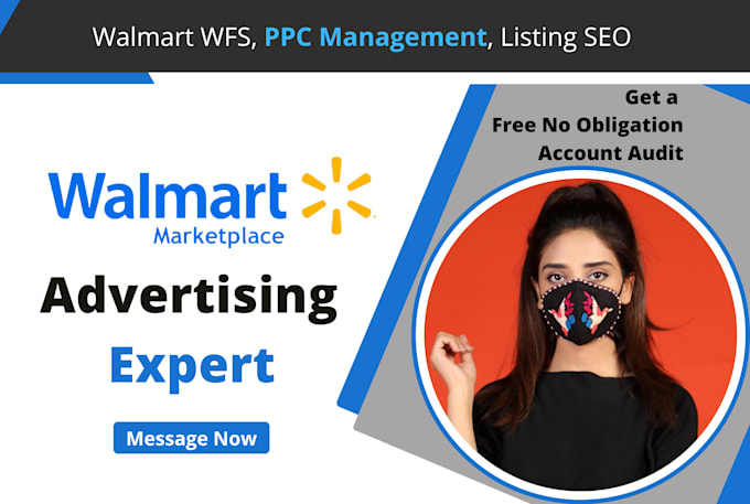 Gig Preview - Setup walmart ads, optimize manage walmart PPC campaigns, listings SEO