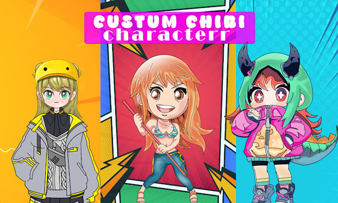 Gig Preview - Draw chibi character custom