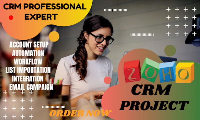 Gig Preview - Setup and customize your zoho CRM and automation