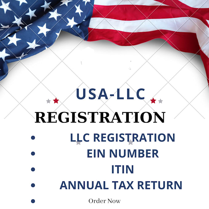 Gig Preview - Register a US llc non US resident and ein number in 36 hours boi registration