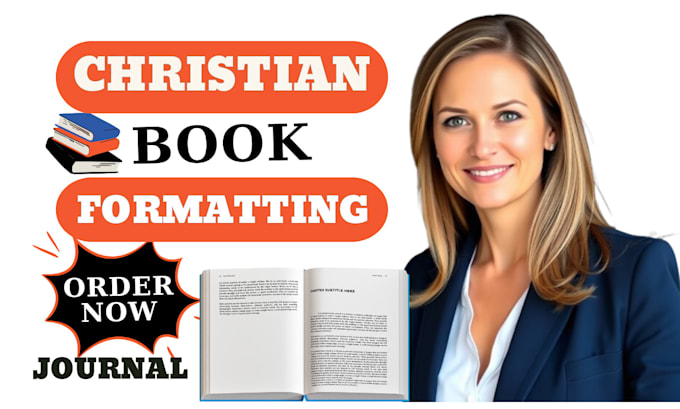 Gig Preview - Edit, format amazon christian book kdp journal daily devotion for KDP publishing