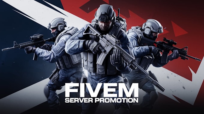 Gig Preview - Fivem server promotion, discord server promotion, fivem server ads