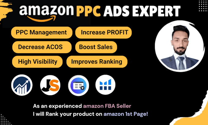 Gig Preview - Do amazon PPC management, optimize amazon PPC campaign, sponsored ads expert