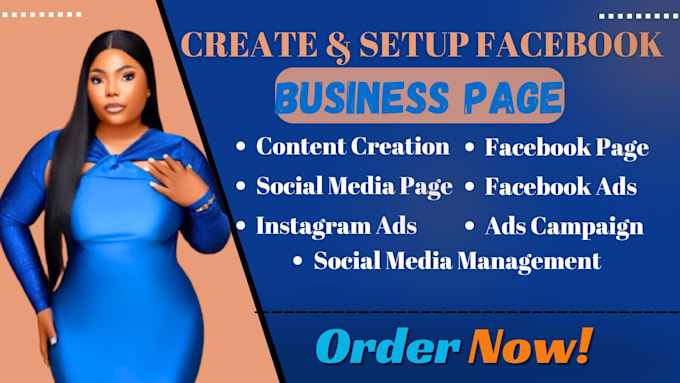 Gig Preview - Create facebook ads campaign fb page create and setup business page setup