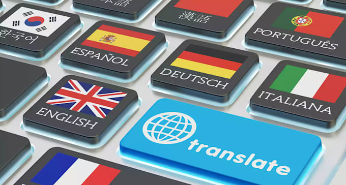 Gig Preview - Provide certified translations in various languages